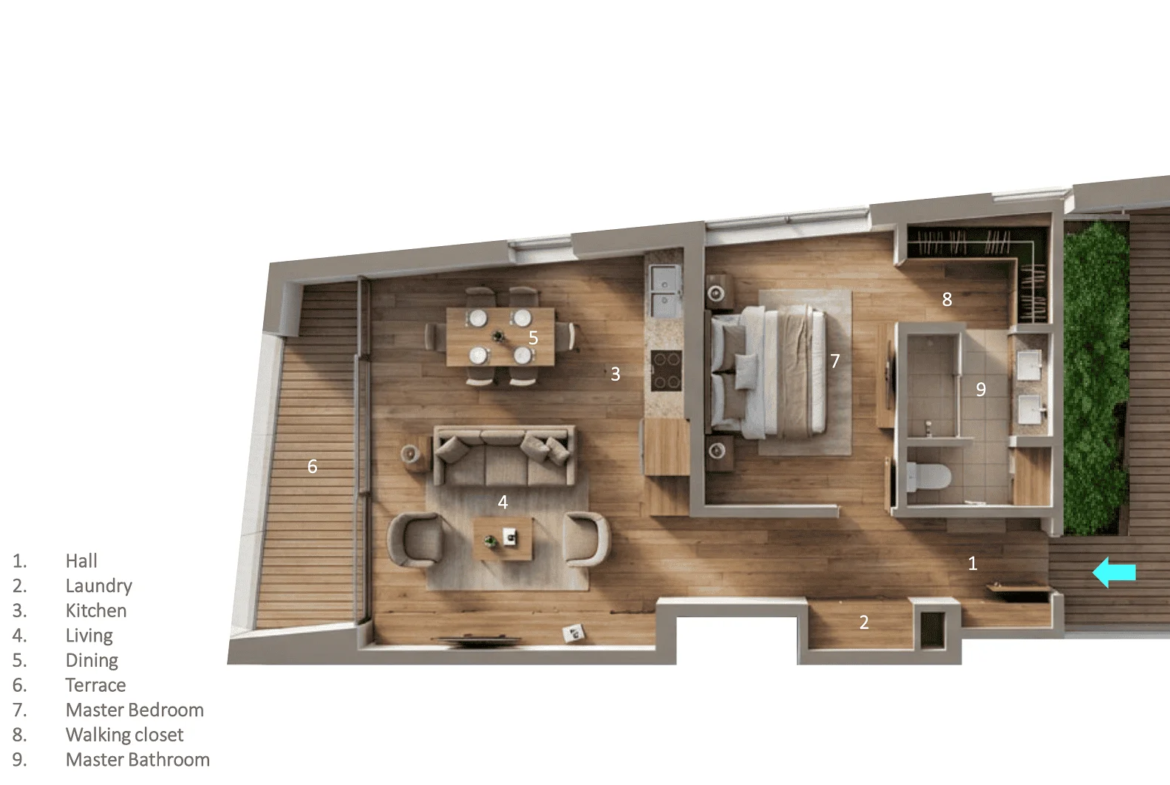 Eagle Beach Condo For Sale Aruba 1 Bedroom G-507
